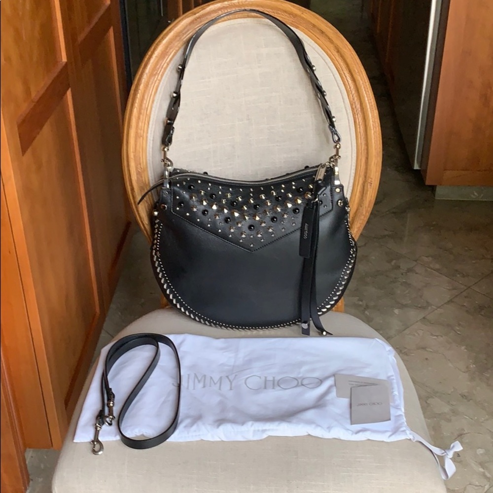 Jimmy Choo Artie Punk Rock Studs Handbag